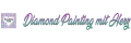 Logo Diamond Painting mit Herz