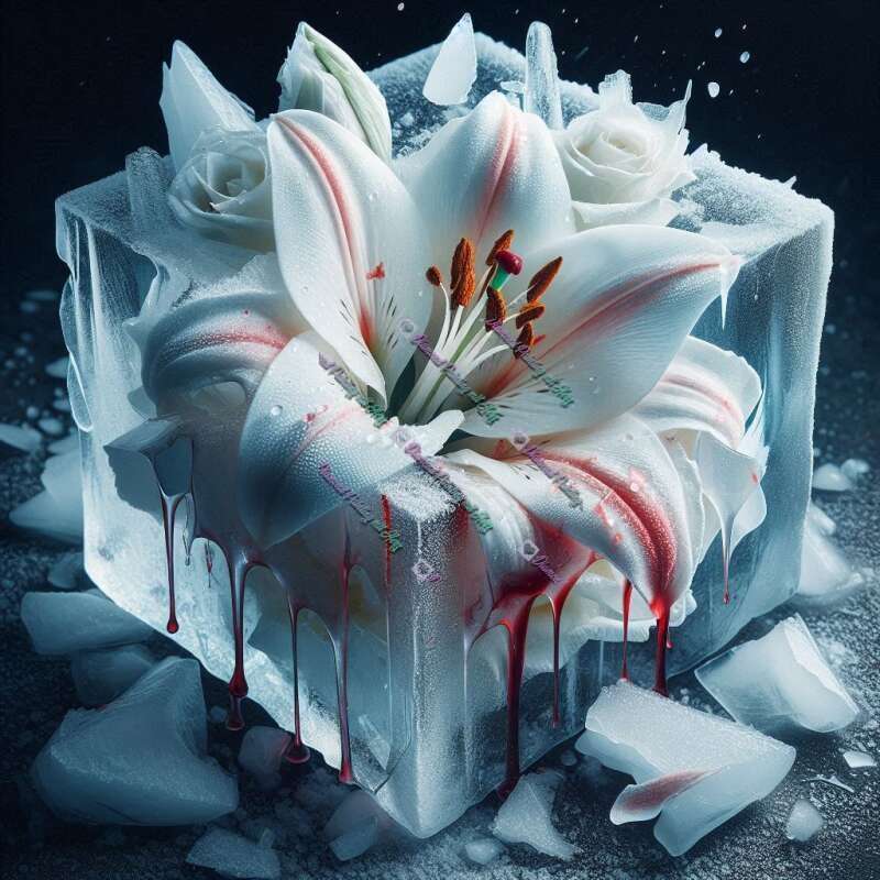 Lilien Und Rosen Auf Eis-CP