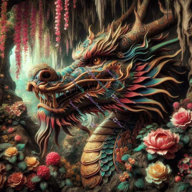 Vintage Drache-CP