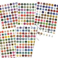 Stickerbogen Rund V2