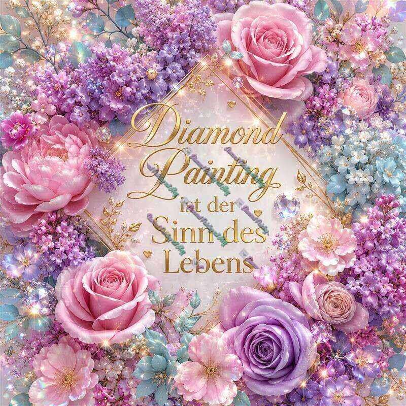 Diamond Painting Ist Der Sinn Des Lebens-CP