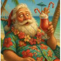 Weihnachtsmann Macht Urlaub-CP