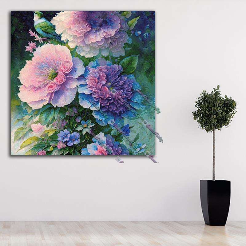 Aquarell Pastell Blumen