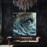 Auge der Wellen