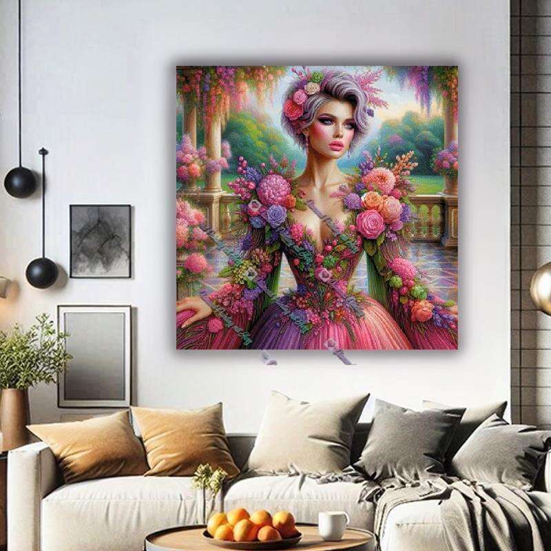 Aurelia im Blumenkleid