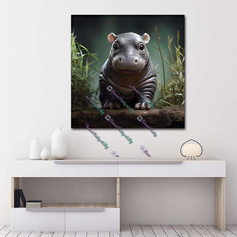 Baby Nilfpferd