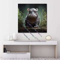 Baby Nilfpferd