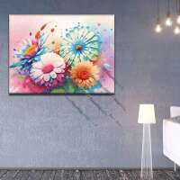 Blumen in Pastell