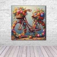 Blumenfahrrad
