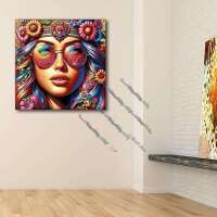 Buntes Hippiegirl