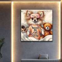 Chihuahuas Morgenroutine