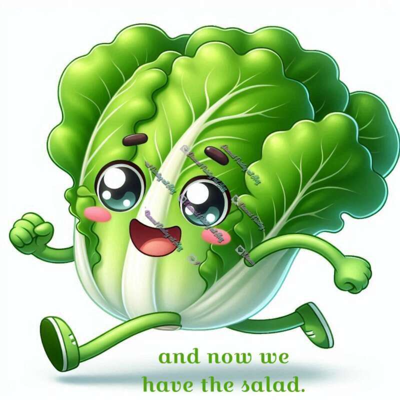 and now we have the salad-CP