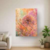 Alium im Aquarell (Normal) NUR LEINWAND