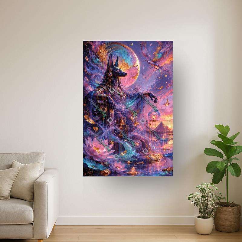 Anubis der Galaxie (Normal) NUR LEINWAND