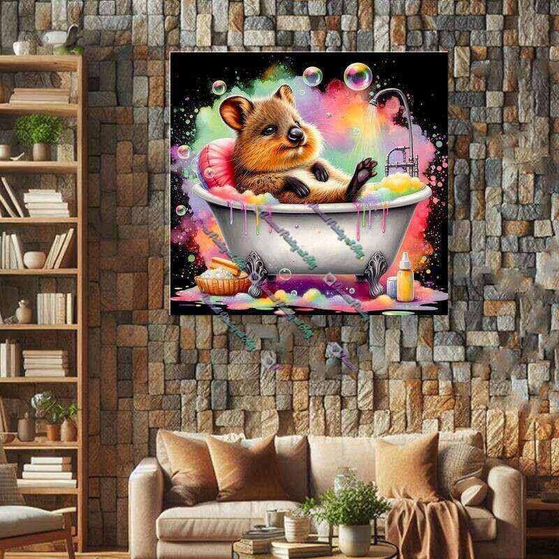 Capibara in der Badewanne