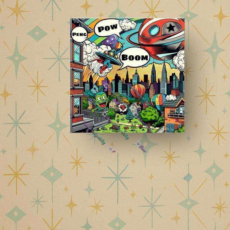 Comic Alieninvasion