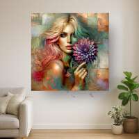 Dahlia und ihre Dahlie