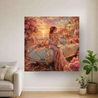 Goldene Stunde offenes Verdeck (Normal) NUR LEINWAND