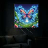 Neon Schmetterling
