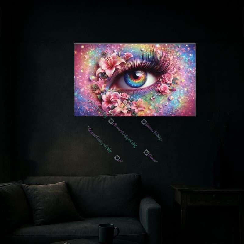 Regenbogen Auge 3