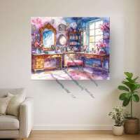 Schminkzimmer im Aquarell (Fairy Dust)