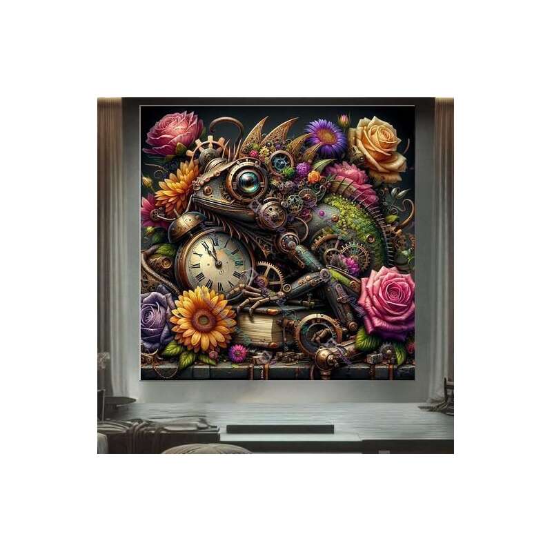 Steampunk Chamäleon Kasimir