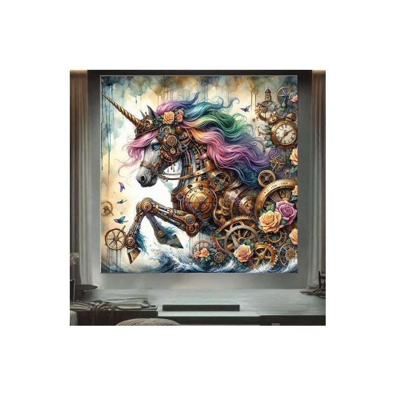 Steampunk Einhorn Rosalea