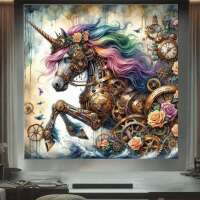 Steampunk Einhorn Rosalea