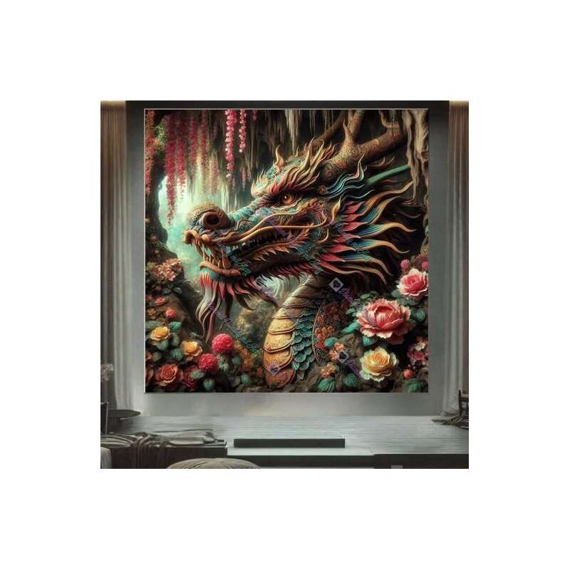 Vintage Drache