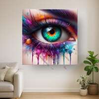 das Auge im Aquarell