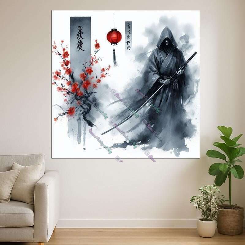 einsamer Samurai