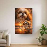 heller Shi Tzu am Strand (Normal)