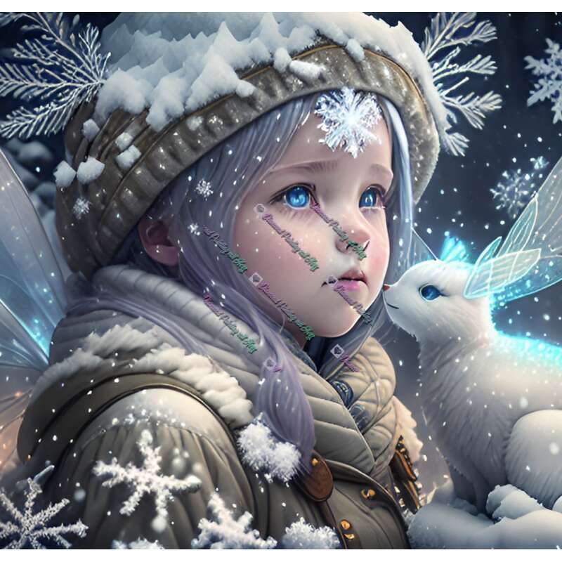 Magischer Schneehase-CP