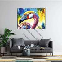 Der bunte Flamingo