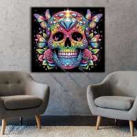 Diamond skull