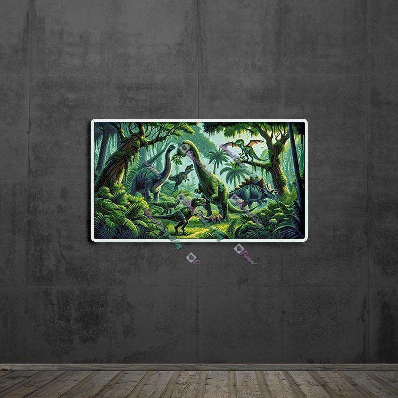 Dinos im Dschungel