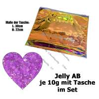 Stein Set Jelly AB Eckig