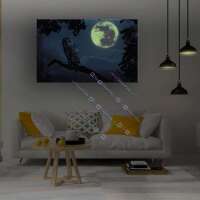 Eule bei Vollmond NL