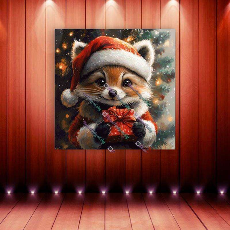 Fuchsiger Weihnachtsmann 2