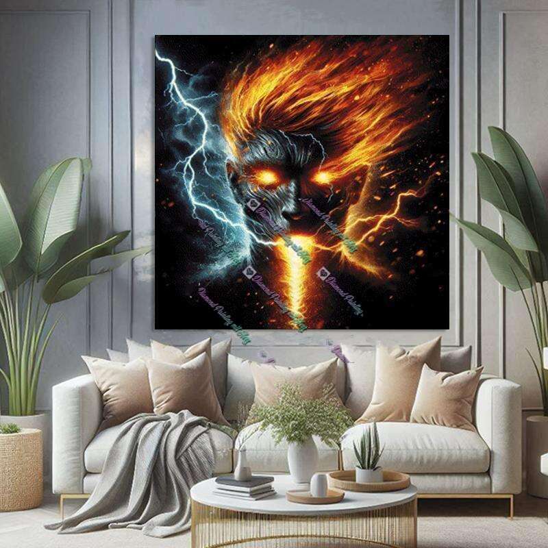 Gemacht aus Feuer und Blitz