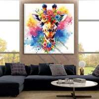 Giraffe in Aquarell (FD)