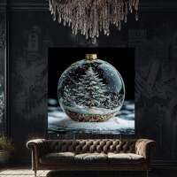 Glas Weihnachtskugel 2