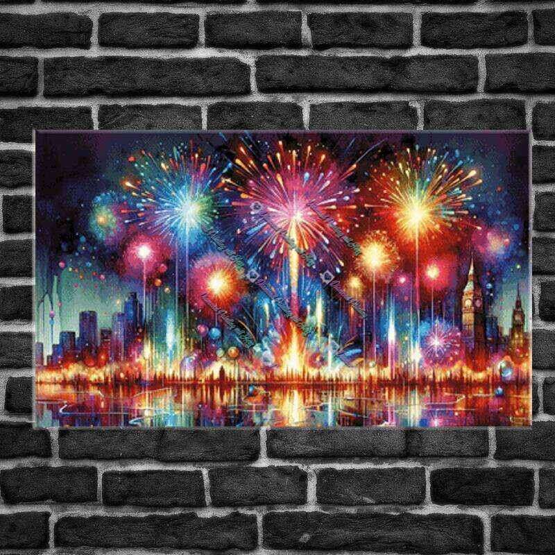 Großstadtfeuerwerk