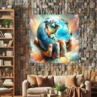 Hand der Welt