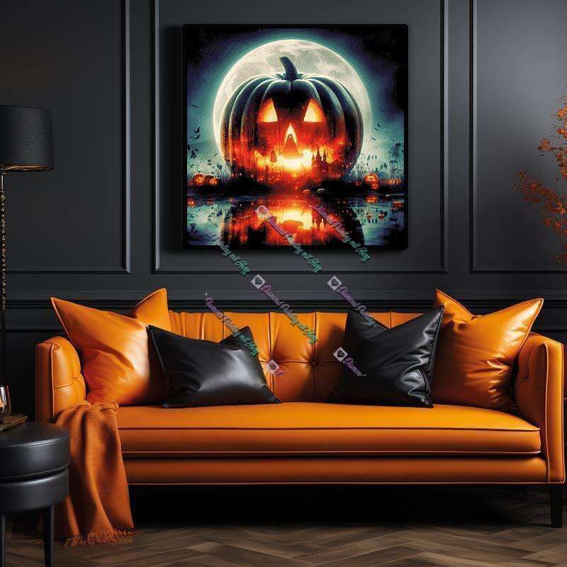 Haunted Reflection of the Pumpkin King