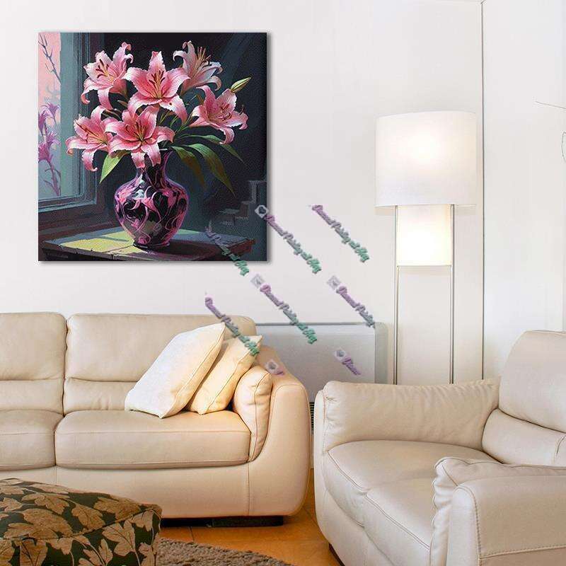 Lilien in der Vase