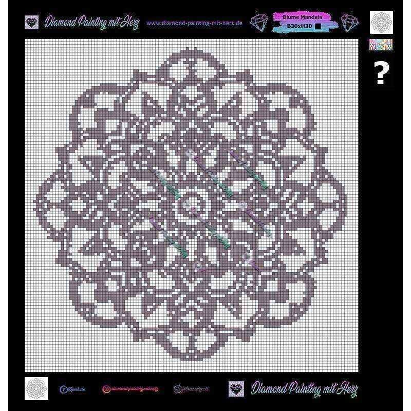 Mandala für Reststeine