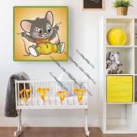 Maus mit Sneaker