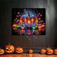 Mosaik Pumpkin in Blooming Night