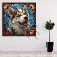 Mosaik of Husky